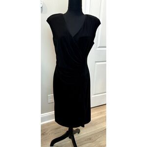 American Living Career Dress Black Sheath Lined - Size 12